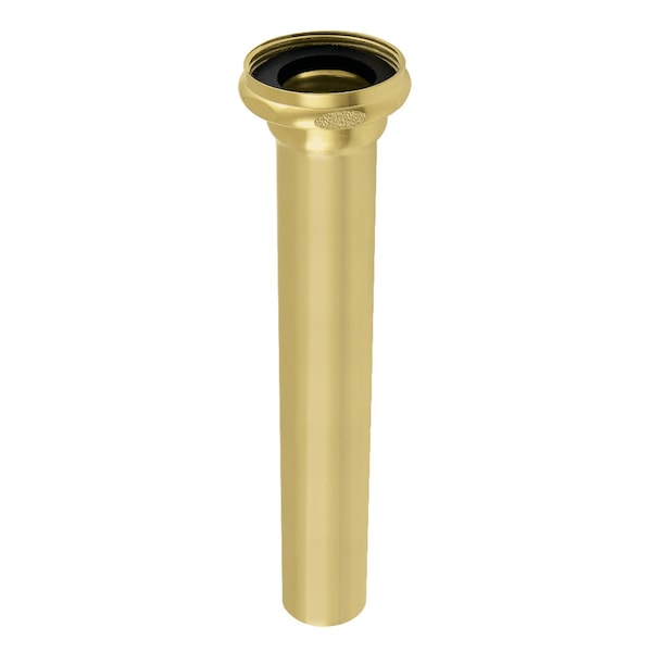 112 to 114 StepDown Tailpiece, 8 Length, Brushed Brass